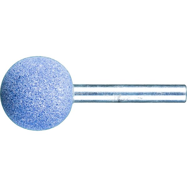 Pferd A25 Vitrified Mounted Point 1/4" Shank - Ceramic oxide 80 Grit TOUGH 30023